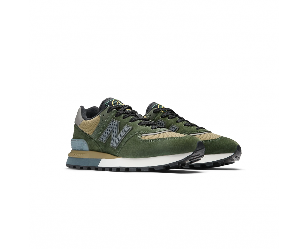 New Balance 574 Legacy Stone Island Dark Green - 7tonn: брендовий